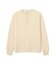 HONEYCOMB WAFFLE L／S HENLEY NECK T-SHIRT