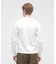 HONEYCOMB WAFFLE L／S CREW T-SHIRT