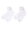 コンバース（CONVERSE）バスケットボール ソックス ジュニア ソックス 2足組 CB16006P-1964 白