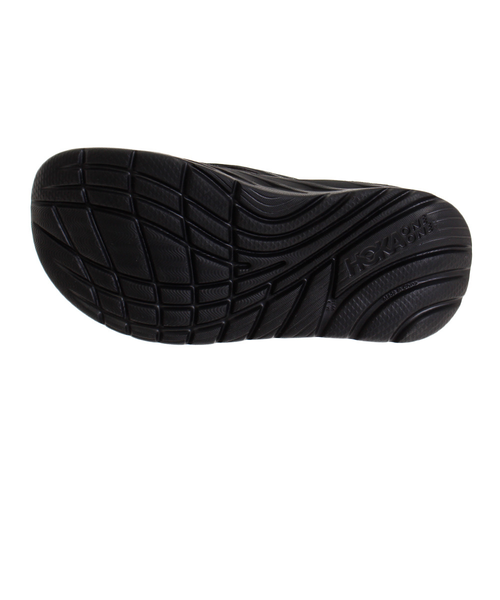 値下げ不可。貴重　レア　初期HOKA ブラックリカバリーサンダル HOKA ONEONE ホカ レディース サンダル ORA RECOVERY FLIP オラ