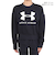 アンダーアーマー（UNDER ARMOUR）ジュニア ガールズ スポーツスタイル フリース クルーシャツ 1348201 BLK/WHT AT オンライン価格