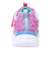 スケッチャーズ（SKECHERS）スニーカー ジュニア ギャラクシー ライツ 10920L-NPMT ピンク ベルクロ 紐なし