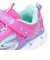 スケッチャーズ（SKECHERS）スニーカー ジュニア ギャラクシー ライツ 10920L-NPMT ピンク ベルクロ 紐なし