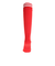 サッカー ソックス ドライプラス ライン ストッキング 1足組 750GM9OK002-RED-J 赤 靴下 速乾