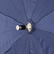 GIRAUDM スポーツ観戦 傘 65cm 雨傘 サッカー観戦 軽量 晴雨兼用 750GM0BK9301NVY
