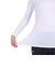 アンダーアーマー（UNDER ARMOUR）ヒートギア コンプレッション ロングスリーブ モック 1358605 WHT AT オンライン価格 速乾