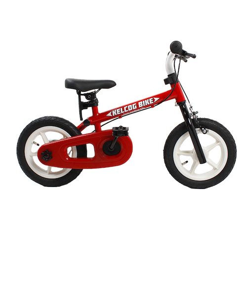 ケルコグバイク 子ども用 自転車 キッズバイク キックバイク レッド 3