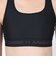アンダーアーマー（UNDER ARMOUR）スポーツブラ ヒートギア(夏向け) ミドルサポート 揺れない クロスバック ミッド 1361034 001