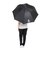 GIRAUDM スポーツ観戦 傘 雨傘 観戦用傘 750GM0BK9300BLK ブラック