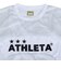 アスレタ（ATHLETA）サッカーウェア 半袖Tシャツ ジュニア ニットメッシュ プラクティスシャツ 2343J WHT フットサルウェア