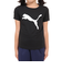 プーマ（PUMA）Tシャツ 半袖 キッズ ガールズ 女の子 ESS アクティブ Tシャツ 黒 ブラック 589039 01 BLK