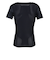 アンダーアーマー（UNDER ARMOUR）野球 アンダーシャツアイソチル コンプレッション ショートスリーブ クルー ブラック UPF50 1364732 …
