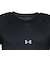 アンダーアーマー（UNDER ARMOUR）野球 アンダーシャツアイソチル コンプレッション ショートスリーブ クルー ブラック UPF50 1364732 …