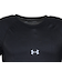 アンダーアーマー（UNDER ARMOUR）野球 アンダーシャツアイソチル コンプレッション ショートスリーブ クルー ブラック UPF50 1364732 …