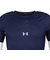 アンダーアーマー（UNDER ARMOUR）野球 アンダーシャツ アイソチル コンプレッション ショートスリーブ クルー ネイビー UPF1364732 MDN