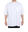 Tシャツ メンズ 半袖 ビッグ ショートスリーブ ポケット SL-ALL-005-WHT カットソー