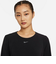 ナイキ（NIKE）長袖Tシャツ レディース ラックス スタンダード フィット DD0621-010 ブラック