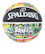 スポルディング（SPALDING）バスケットボール 7号球 グラフィティ レインボー ラバー 84-372Z