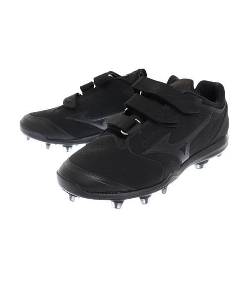 ミズノ（MIZUNO）野球スパイク 黒 ドミナント 3TPU BLT