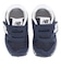 ニューバランス（new balance）ベビー スニーカー  紺 インファント ジュニア ネイビー IZ373 KN2 W 12.0 ベルト付き マジックテー…