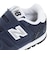 ニューバランス（new balance）ベビー スニーカー  紺 インファント ジュニア ネイビー IZ373 KN2 W 12.0 ベルト付き マジックテー…