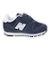 ニューバランス（new balance）ベビー スニーカー  紺 インファント ジュニア ネイビー IZ373 KN2 W 12.0 ベルト付き マジックテー…