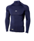 アンダーアーマー（UNDER ARMOUR）アンダーシャツ ヒートギアアーマー コンプレッション ロングスリーブ モック 1358645 410 速乾
