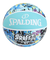 スポルディング（SPALDING）バスケットボール 6号球 グラフィティ ブルー 84-529J