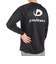 ファイテン（PHITEN）バレーボールウェア 長袖Tシャツ 3121JG44100 BK/SV 速乾