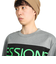 セッションズ（SESSIONS）スノーボード ボードウェア ジャケット DWR FLEECE CREW 長袖Tシャツ 211199 グレー