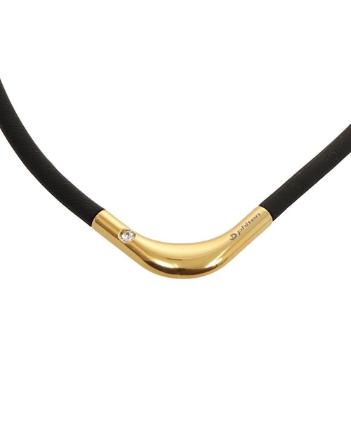 ファイテン（PHITEN）RAKUWA 磁気チタンネックレス S-2 45cm BK/GD45
