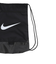 ナイキ（NIKE）ジムサック ブラジリア 9.5 黒 18L DM3978-010 ナップサック マルチバッグ 巾着バッグ 体操服入れ  着替え入れ