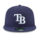 ニューエラ（NEW ERA）キャップ 59FIFTY MLBオンフィールド タンパベイ・レイズ ゲーム 11449336 吸汗速乾 大きいサイズ