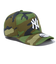 ニューエラ（NEW ERA）キャップ 9FORTY D-Frame ニューヨーク・ヤンキース ウッドランドカモ 12018973