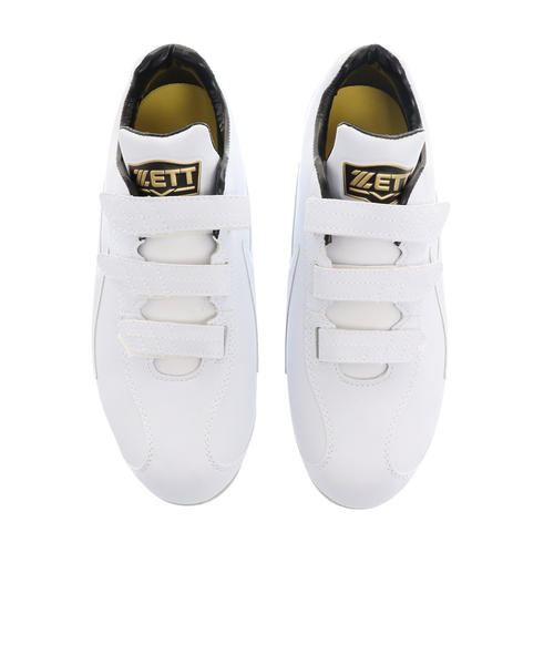 ゼット（ZETT）野球スパイク 白 金具 ウイニングロードWMB BSR2296WMB
