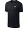 ナイキ（NIKE）tシャツ 半袖 クラブ Tシャツ コットン100% 黒 ブラック ワンポイント シンプル 洗濯可 綿100% AR4999-013