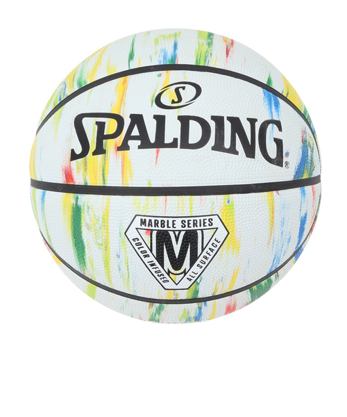 ポール様 スポルディング(SPALDING)バスケットボール 6号球 マーブル