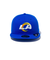 ニューエラ（NEW ERA）帽子 59FIFTY ロサンゼルス・ラムズ オーシャンサイドブルー×チームカラー 12824312 帽子
