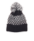 ニット帽 ニットキャップ GRADATION 327ST2DW5034 BLK