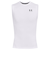アンダーアーマー（UNDER ARMOUR）ヒートギア 夏向け コンプレッション スリーブレス シャツ 1361522 100 速乾 タンクトップ 防臭 スト…