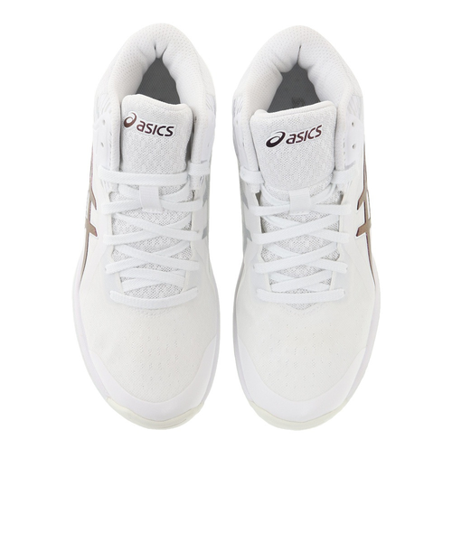 asics TB F120 バスケットボールシューズ レディースホワイト希少レア アシックス（ASICS）（レディース）バスケ シューズ バッシュ 白