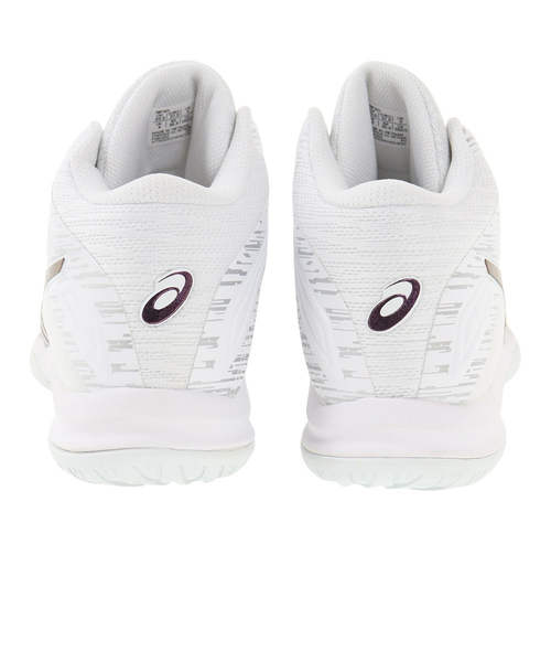 アシックス（ASICS）バスケ シューズ バッシュ 白 レディ ゲル