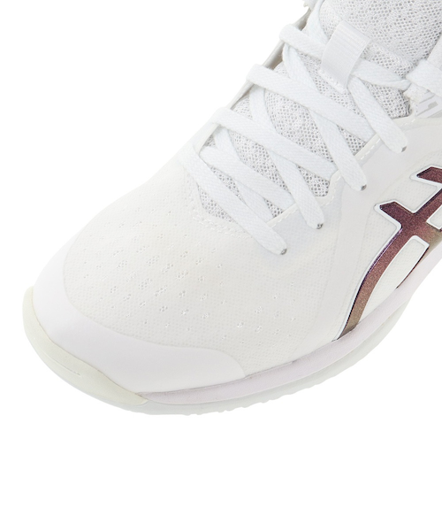 アシックス（ASICS）バスケ シューズ バッシュ 白 レディ ゲル