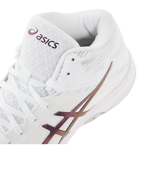 アシックス（ASICS）バスケ シューズ バッシュ 白 レディ ゲル