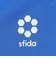 スフィーダ（SFIDA）ジュニア BPウォームアップハーフジップトップ SA-21813JR BLU 速乾