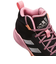 アディダス（adidas）ジュニア バスケットシューズ バッシュ Cross Em Up 5 K ワイド 屋内 17.0cm ブラックピンク KZT96-GX…