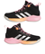 アディダス（adidas）ジュニア バスケットシューズ バッシュ Cross Em Up 5 K ワイド 屋内 17.0cm ブラックピンク KZT96-GX…
