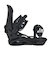 サロモン（SALOMON）22-23 スノーボード ビンディング バインディング DISTRICT ディストリクト BLK L41776000 ディストリクト