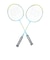 ウイルソン（Wilson）ジュニア バドミントンラケット MINIONS 2.0 JR BADMINTON SET 2 WR105710F2