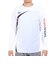 バドミントンウェア ロングTシャツ T-2294G-WHT